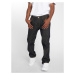 Ecko Unltd. kalhoty pánské Straight Fit L:32 Jeans Bour Bonstreet in black
