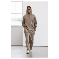 Trendyol Limited Edition Mink Oversize/Wide Cut Carpenter Sweatpants