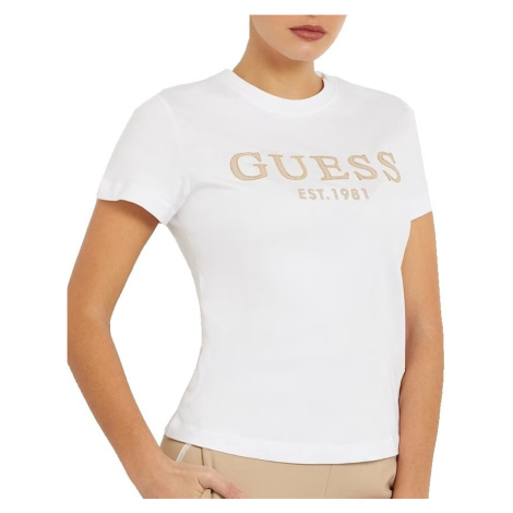 Dámské triko Guess V4GI01 bílé | bílá