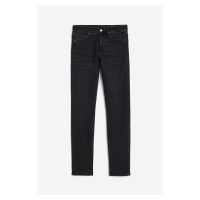 H & M - Shaping Skinny Regular Jeans - černá