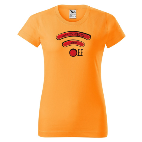 DOBRÝ TRIKO Vtipné dámské tričko Jsem OFF Barva: Tangerine orange