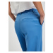 Modré dámské široké kalhoty VILA Kamma