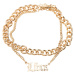 Zodiac Golden Anklet libra