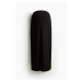 H & M - MAMA Žebrovaná midi sukně - černá