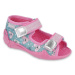 BEFADO 242P107 dívčí sandálky růžové pejsci 242P107_25