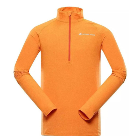 Alpine Pro Asupp Pánské funkční triko MTSY759 tmavě oranžová