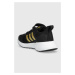 Dětské sneakers boty adidas FortaRun 2.0 EL K černá barva