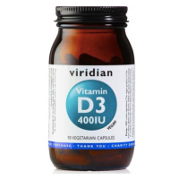 EXP 04.06.2024 Vitamin D3 400iu 90 kapslí - Viridian
