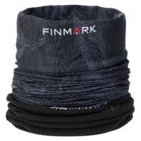 Finmark FSW-216 Multifunkční šátek s fleecem, černá, velikost