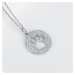 OLIVIE Stříbrný náhrdelník TLAPKA 5068