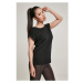 Ladies Organic Extended Shoulder Tee - black