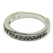 AutorskeSperky.com - Stříbrný zásnubní a snubní prsten se zirkony - S1616