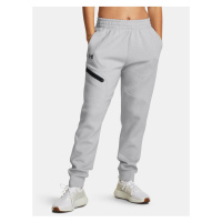 Světle šedé sportovní tepláky Under Armour Unstoppable Flc Jogger