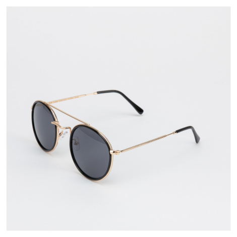 Urban Classics Sunglasses Palermo zlaté / černé