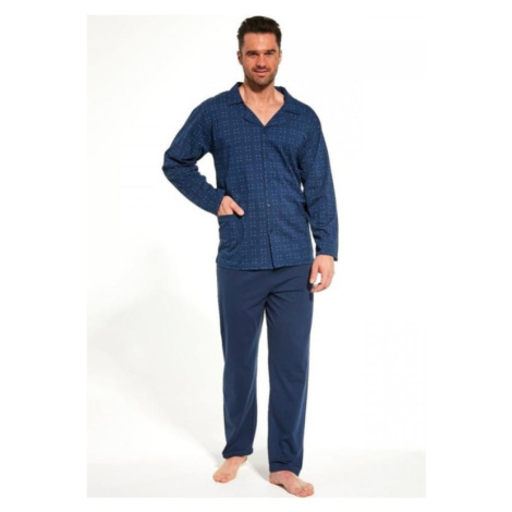 Pánské pyžamo Cornette 114/57 | tm.modrá