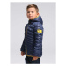Loap INTERMO Dětská zimní bunda, tmavě modrá, velikost