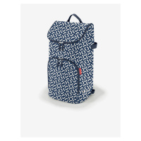 Bílo-modrá vzorovaná nákupní taška Reisenthel Citycruiser Bag Signature Navy