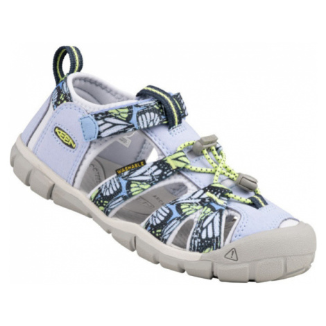 KEEN Dětské sandály SEACAMP II CNX YOUTH 10011476KEN01 hydrangea/sharp green