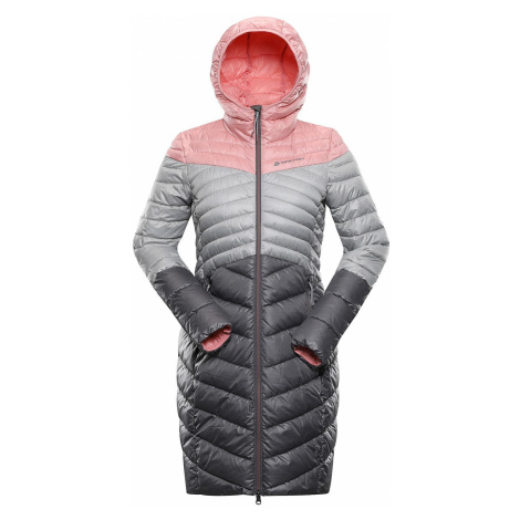 Dámský hi-therm kabát Alpine Pro LEVRA - světle růžová | Modio.cz