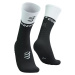 Compressport Mid Compression Socks V2.0 Black/White T3 Běžecké ponožky