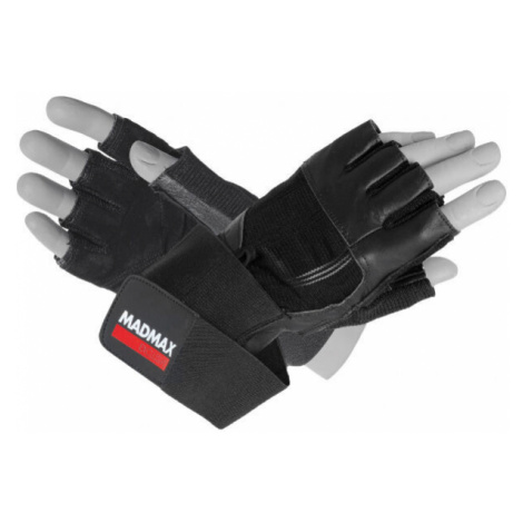 MADMAX PROFESSIONAL EXCLUSIVE Fitness rukavice, černá, velikost