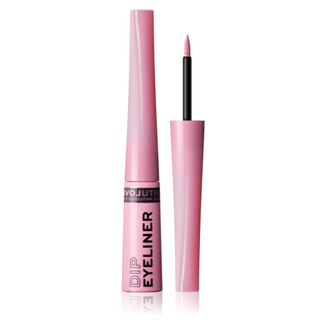 Revolution Relove Dip precizní tekutá oční linka odstín Pink 5 ml