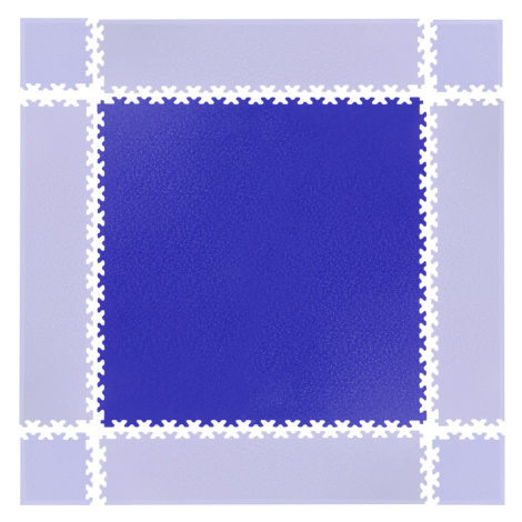 Puzzle zátěžová podložka inSPORTline Simple modrá