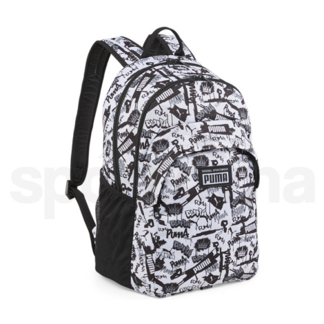 Puma Academy Backpack U 07913325 - puma white/logo lab aop