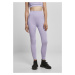 Dámské legíny // Urban Classics Ladies High Waist Tech Leggings lavender