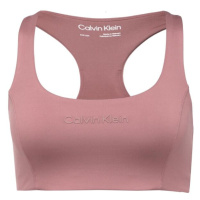 Calvin Klein WO - Sports Bra Medium Support Dámská sportovní podprsenka, růžová, velikost