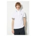 Bavlněné polo tričko Fred Perry Twin Tipped Shirt béžová barva, s aplikací, M12.300