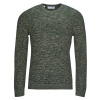 Selected SLHVINCE LS KNIT BUBBLE CREW NECK NOOS Zelená