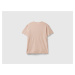 Benetton, Pink Slub Cotton T-shirt