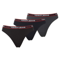 Tommy Hilfiger NEW YORK PACK-3P THONG Dámská tanga, mix, velikost