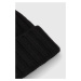 Vlněná čepice Answear Lab černá barva, z husté pleteniny