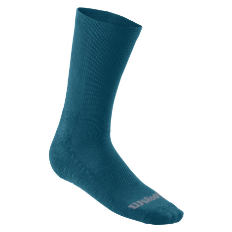 Pánské ponožky Wilson Rush Pro Crew Sock Blue Coral