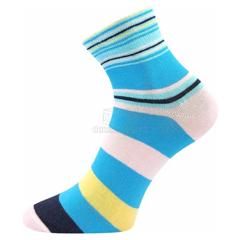 Dětské ponožky BOMA Jana Pruhy 32 modrá