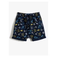Koton Elastic Waist Normal Baby Navy Blue Shorts 3smb40078tk.
