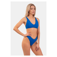 Nebbia Triangle Bralette Bikini Top with padding 457 Blue S