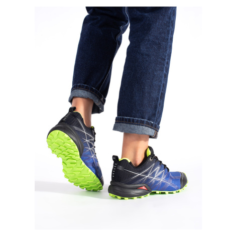 Luxusní trekingové boty dámské modré Vico