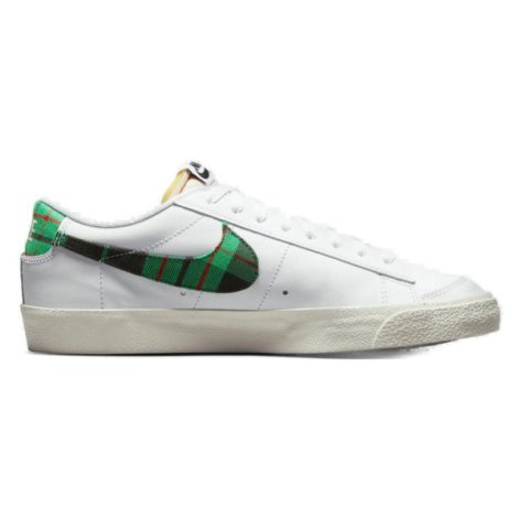 NIKE-Blazer Low 77 Premium white/university red/stadium green Bílá