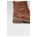Šněrovací boty Lasocki WB-ASPIN-01 Přírodní kůže (useň) - Lícová