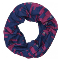 Finmark CHILDREN’S MULTIFUNCTIONAL SCARF Dětský multifunkční šátek, fialová, velikost
