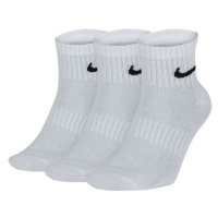Pánské ponožky Everyday Lightweight Ankle 3Pak M SX7677-100 - Nike