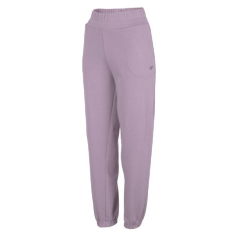 4F WOMEN'S TROUSERS Dámské tepláky, fialová, velikost