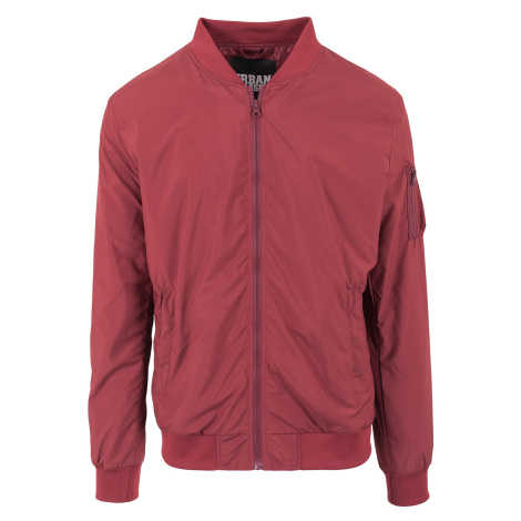 Bunda Light Bomber Jacket vínová Urban Classics