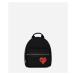 Batoh karl lagerfeld k/hearts sm backpack black