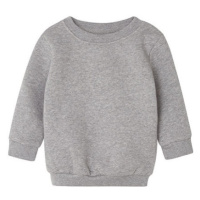 Babybugz Dětská mikina přes hlavu BZ64 Heather Grey