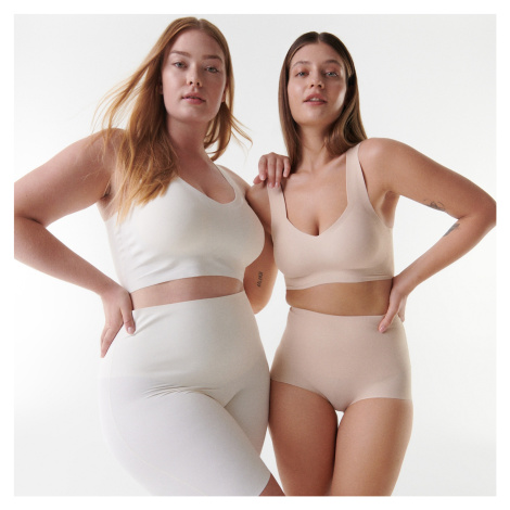 Reserved - Bezešvá podprsenka - Krémová