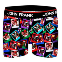Pánské boxerky John Frank JFBD24-CH | černá